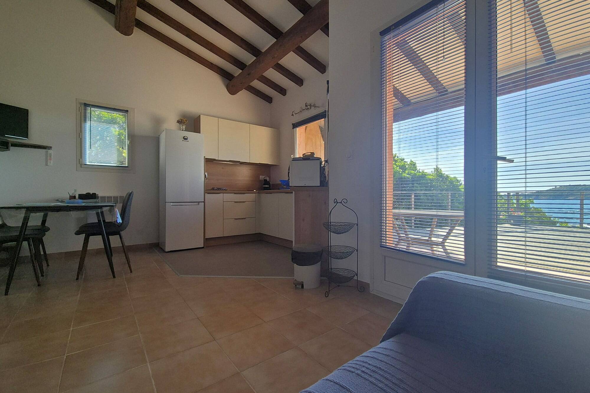 Séjour & cuisine villa Albitrina